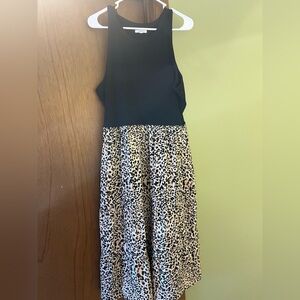 Maurice’s Tiered Tank MIDI Dress Animal Print